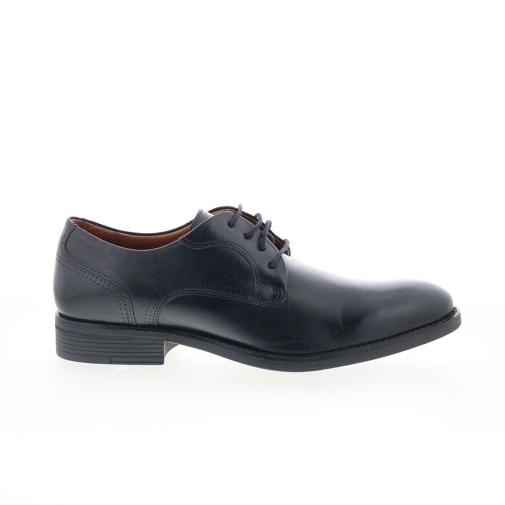 Johnston & Murphy Mens Archer Cap Toe Black Shoes (NWT)